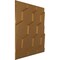 Ekena Millwork 19 5/8in. W x 19 5/8in. H Honeycomb EnduraWall Decorative 3D Wall Panel Covers 2.67 Sq. Ft. WP20X20HBBGL - alternate 5